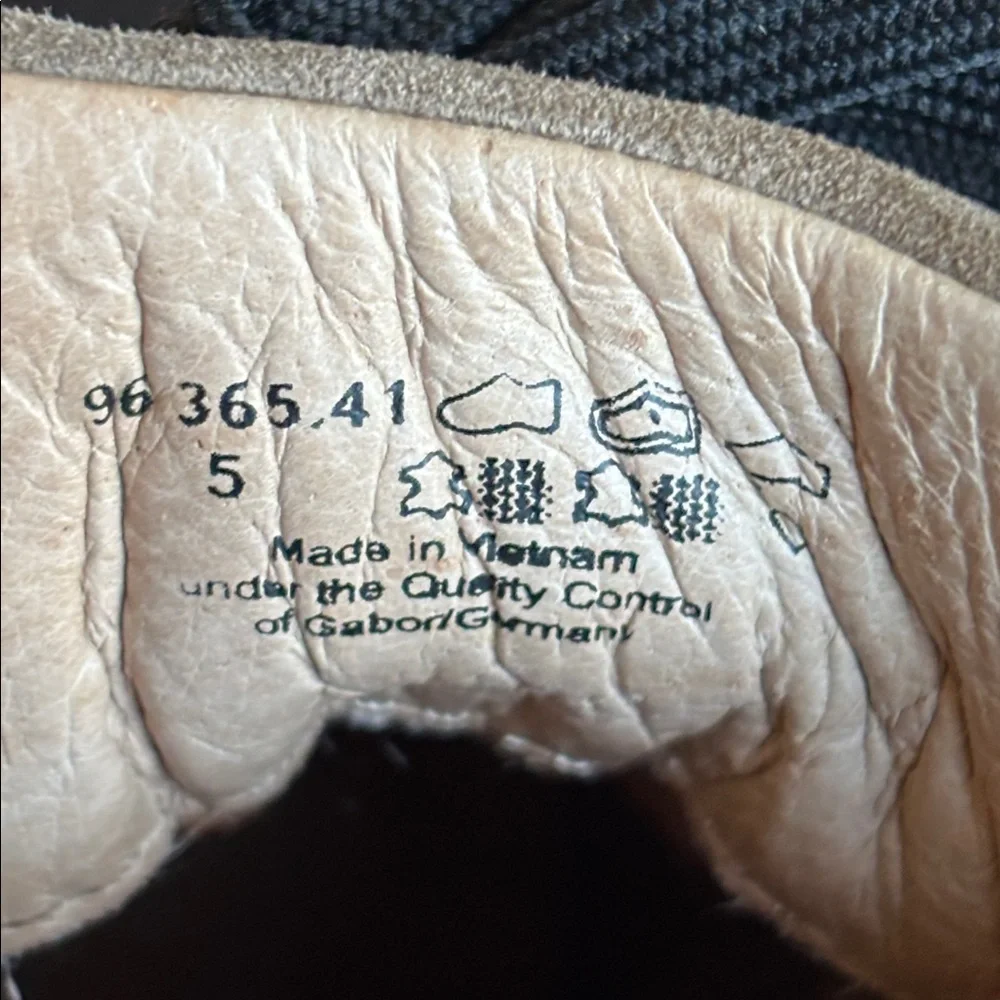 Gabor Comfort Women’s Pink Brown Leather Suede Sneakers Shoes Unworn? US 5